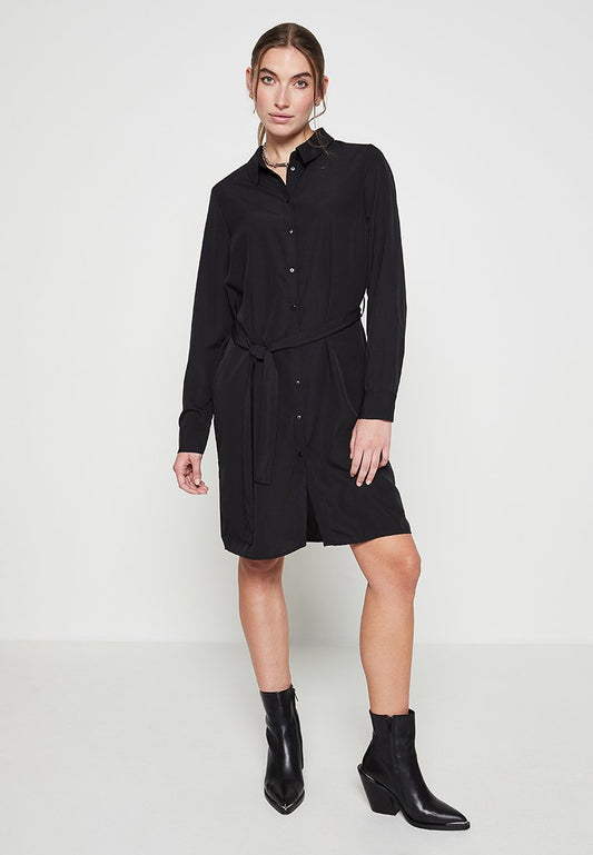 Vero Moda VMELINA LS SHIRT DRESS WVN LT (ZZO1TKM10-Q01) Women