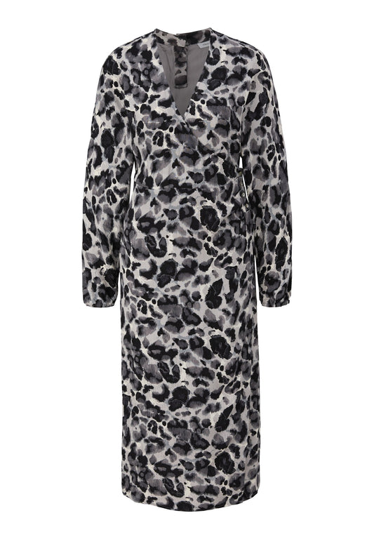 s.Oliver BLACK LABEL Midikleid aus Viskose (SOA21C0P6-A11) Women