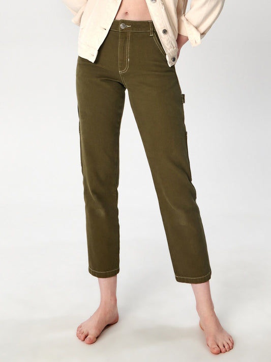 Sinsay Jeans (ZB519-79J_KHAKI) Women