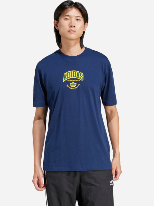 Adidas T-shirts Blue (IS0184) Men