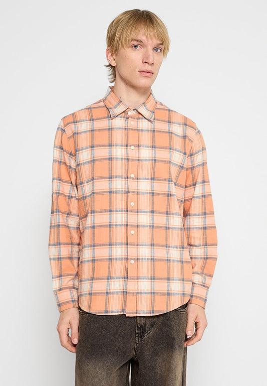 Diesel S-UMBE-CHECK-N CAMICIA Apricot (ZZO2Y2A17-H00) Men
