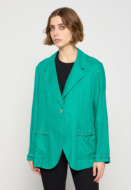 United Colors of Benetton Jacket Green (ZZO34RA03-M00) Women