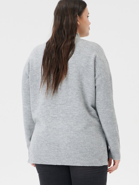 Sinsay Women turtleneck jumpers (8916E-09M Gray)
