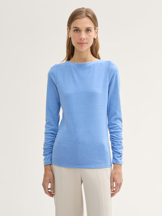 Tom Tailor long-sleeved T-shirts Sky Blue (1033642) Women