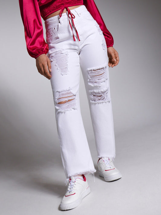 Sinsay Women jeans (6187J-00J White)