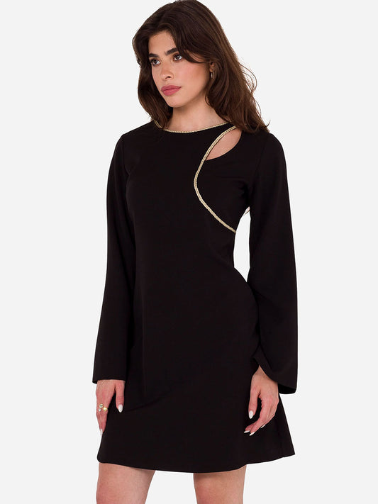 Makover dresses Black (Makover_Dress_K181) Women