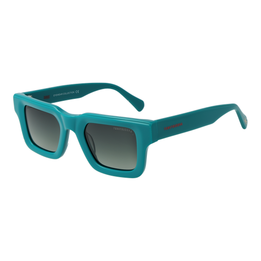 Funky Buddha Rectangle Sunglasses Turquoise (25002938) Women