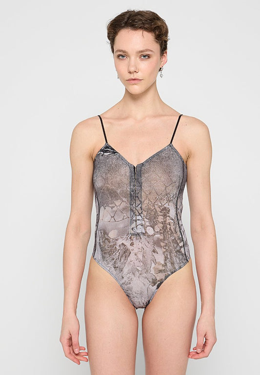 Diesel T-LYE-N1 TOP Grey (ZZO331489-Q00) Women