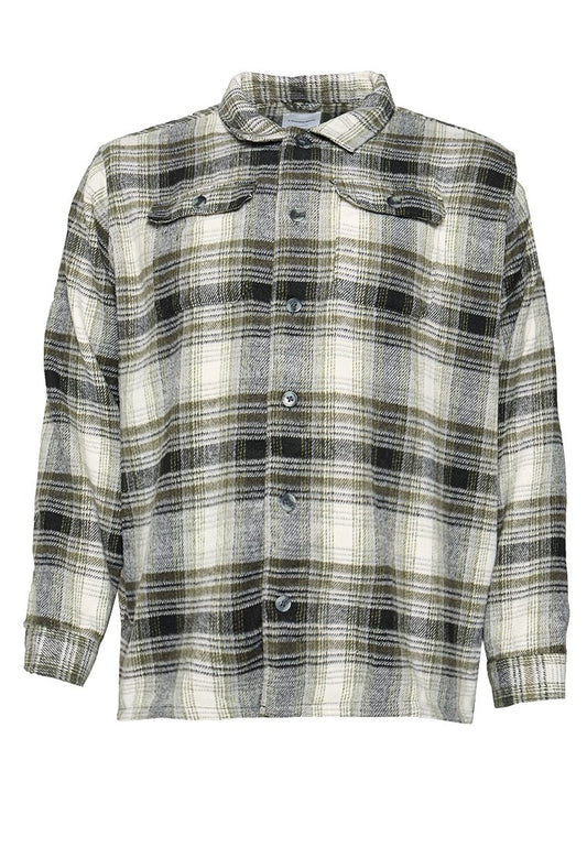 Lindbergh Flannel overshirt L/S (ZZO2NBS11-N00) Men