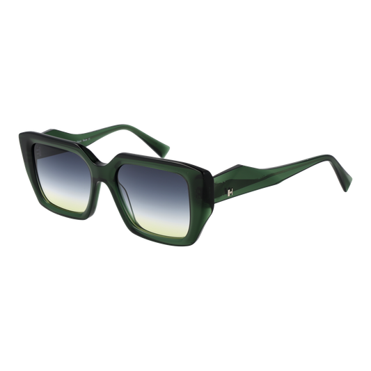 Ana Hickmann Square Sunglasses Green (25001500) Women