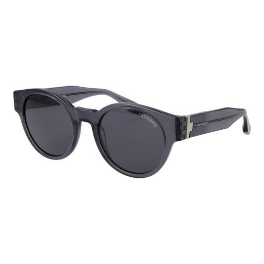 Trussardi Round Sunglasses Grey (26002402) Men