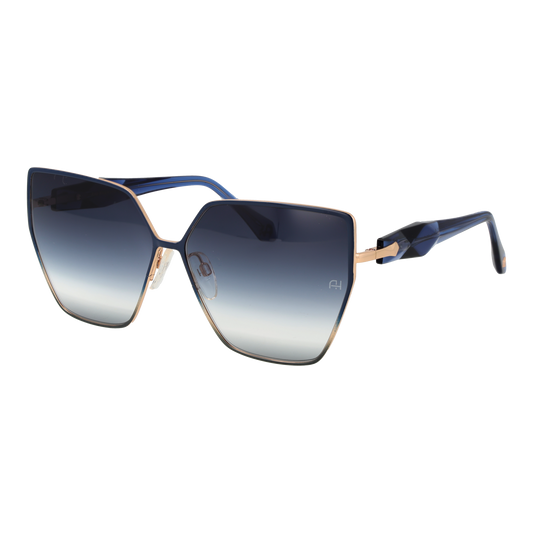 Ana Hickmann Square Sunglasses Blue (26000430) Women