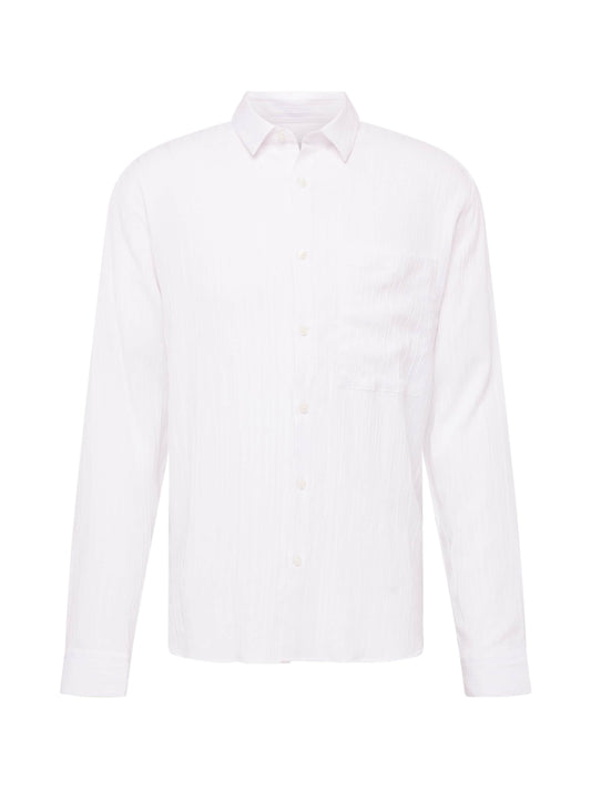 Topman Limited Crinkle Shirt in Ecru (13110497) Men