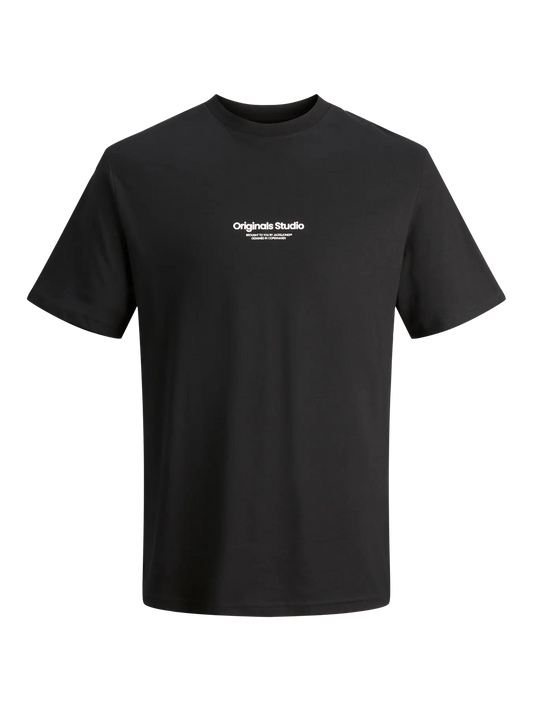 Vesterbro Tee Short Sleeve Crew Neck Black (12240121) Men