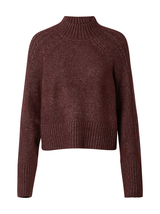 ONLMACADAMIA L/S HIGHECK PULLOVER BF KNT Only Women