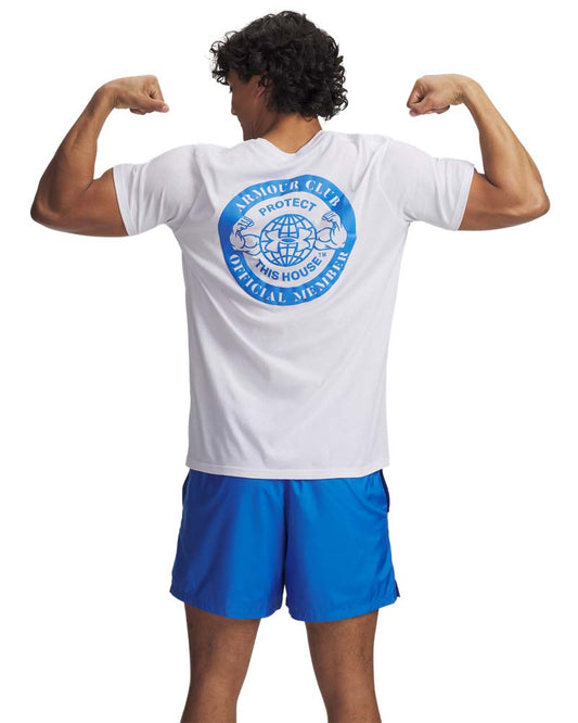 UA ARMOUR CLUB SS (6005612-100) Men
