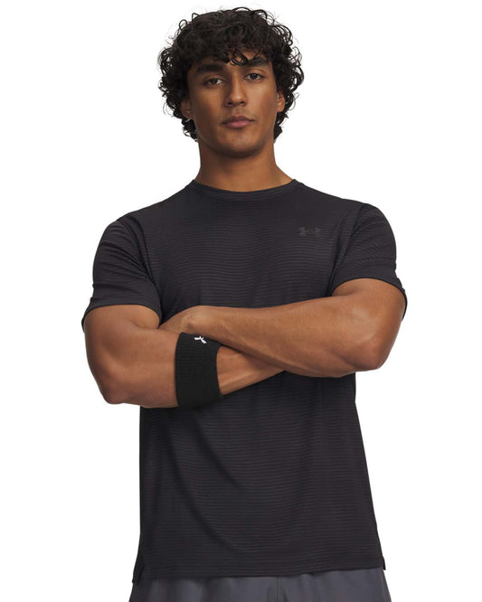 UA TECH VENT VHS JACQUARD SS (6009732-001) Men