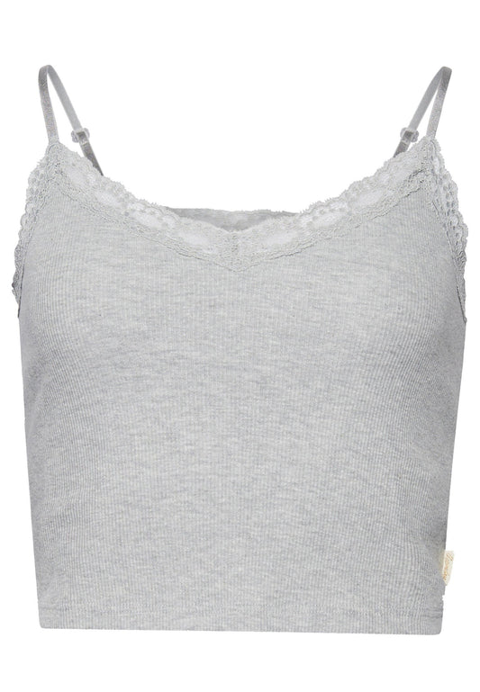 Superdry & Co SUPERDRY Vintage Mini Rib Lace Cami Top (SU221D2AT-C11) Women