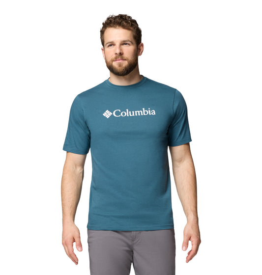 Columbia CSC Basic Logo Tee Everblue, Gem Columbia 9in (1680053429) Men