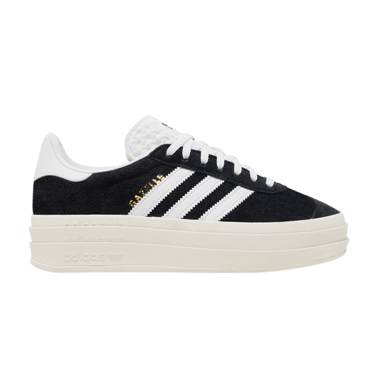 adidas Gazelle Bold Core Black White (HQ6912) Women