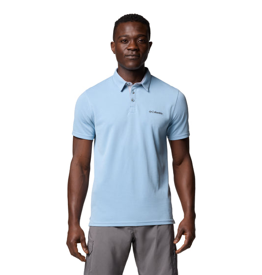 Columbia Nelson Point Polo Ripple Blue (1772721431) Men