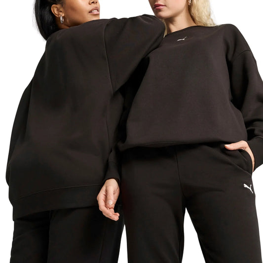 Puma Essentials Oversized Crew Sweater (685400-01) Women