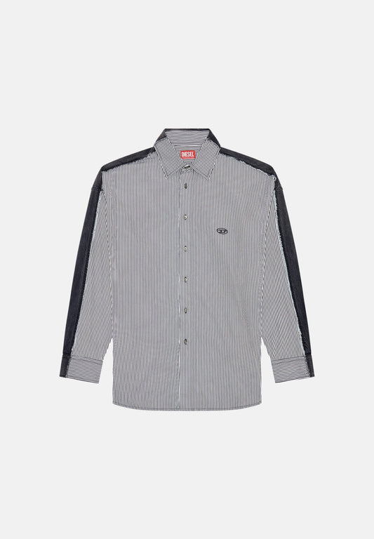 Diesel S-WARH-STRIPE RUNWAY Black Denim (DI122D0C0-Q11) Men
