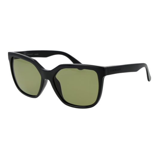Serengeti Square Sunglasses Black (20246280) Women