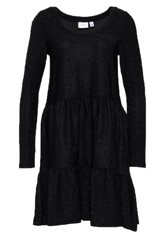 VILA VIGLOWA L/S U-NECK DRESS/PB (ZZO1CWP10-Q00) Women
