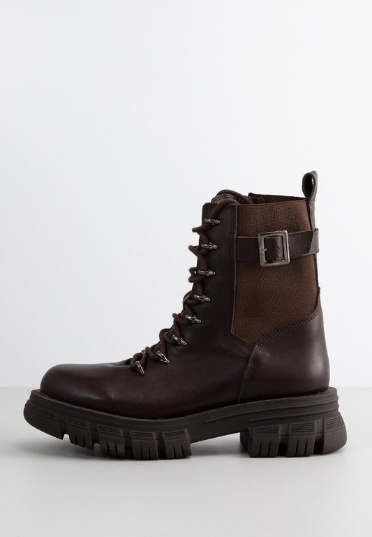 Inuovo Boots Brown (ZZO1SBW09-O00) Women