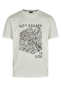 Hechter Paris Offwhite T-shirt (75021-131929-60) Men