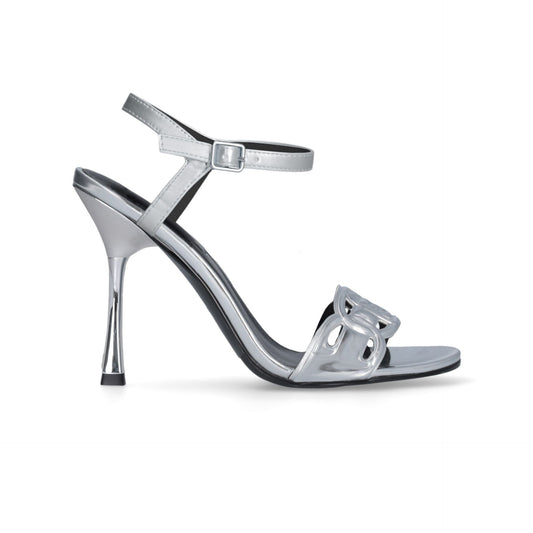 MIRIAM 22 - SANDAL MIRROR SILVER Women