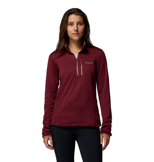 Columbia Essential Hike Grid Flee Rich Wine, Fig (2136243624) Women