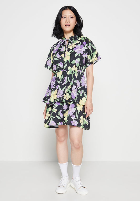 VILA YER S/S LAYERED SHORT DRESS/ZL (ZZO1K9X19-E00) Women
