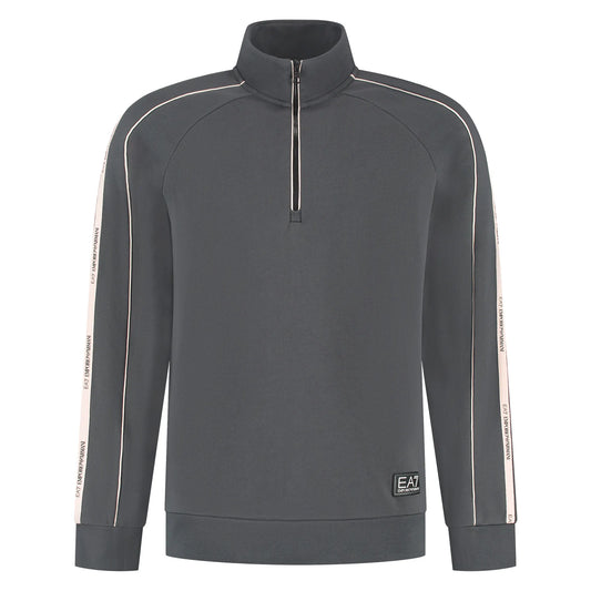 EA7 Logo Series Half-Zip Sweater (7M000971-10377-U8117) Men