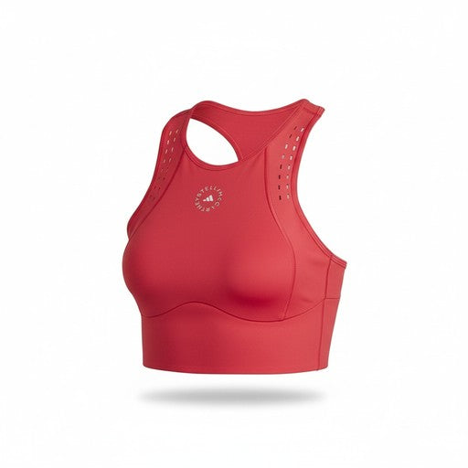 Adidas by Stella McCartney Racerback Crop Top Red, Women