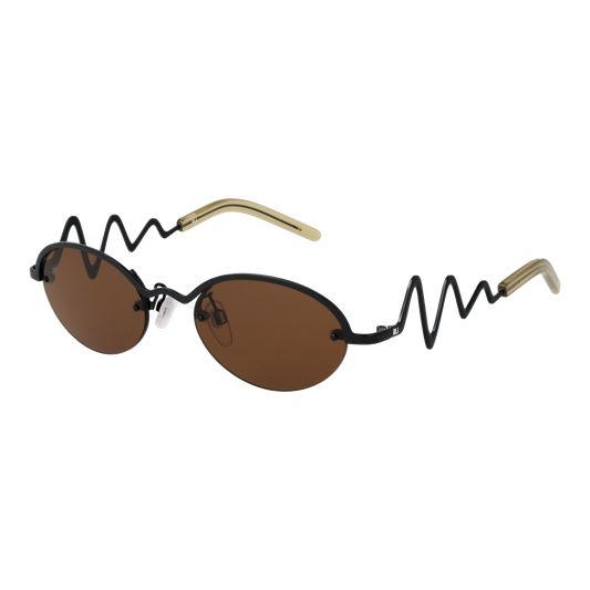 Ill.i by Will.i.am Oval Sunglasses Black (26004078) Unisex