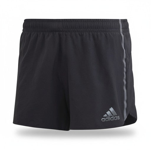 Adidas Saturday Split Running Shorts Black Grey, Men