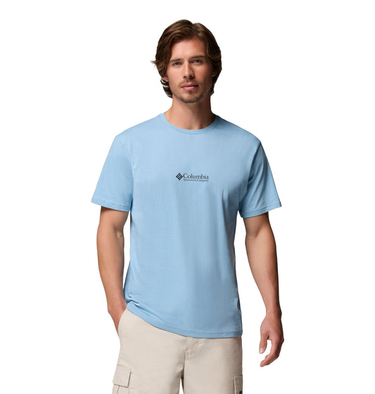 Columbia Knoll Canyon Graphic SS Ripple Blue, Hike More (2186301431) Men