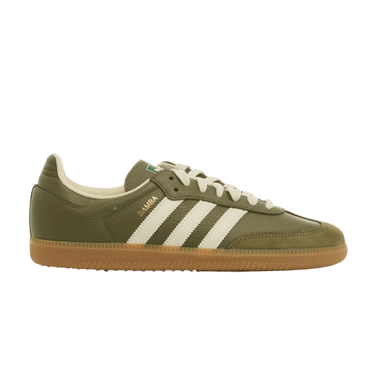 adidas Samba OG Medium Raw Khaki Gum Men