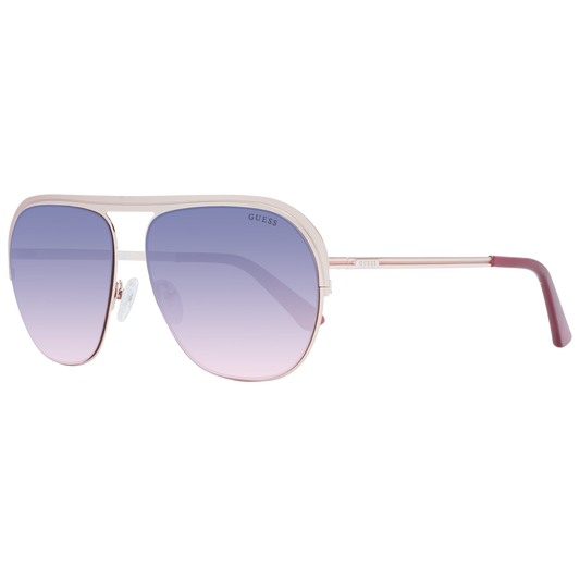 Guess Aviator Sunglasses Rose Gold (20242424) Unisex
