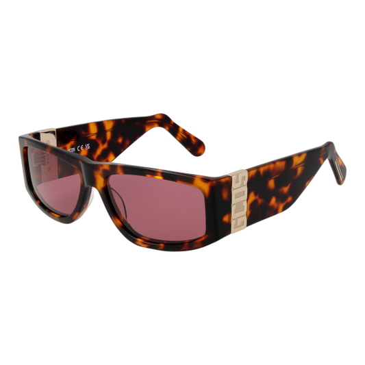 GCDS Rectangle Sunglasses Brown (25003466) Unisex