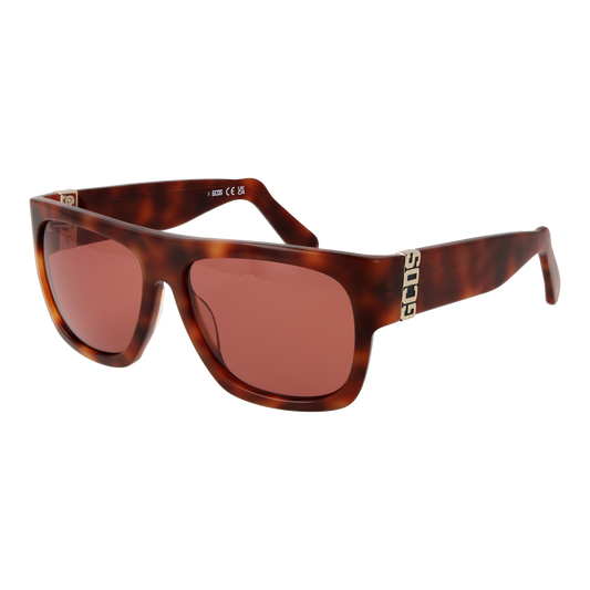 GCDS Square Sunglasses Brown (25003469) Unisex