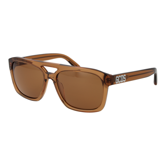GCDS Square Sunglasses Brown (25007666) Unisex