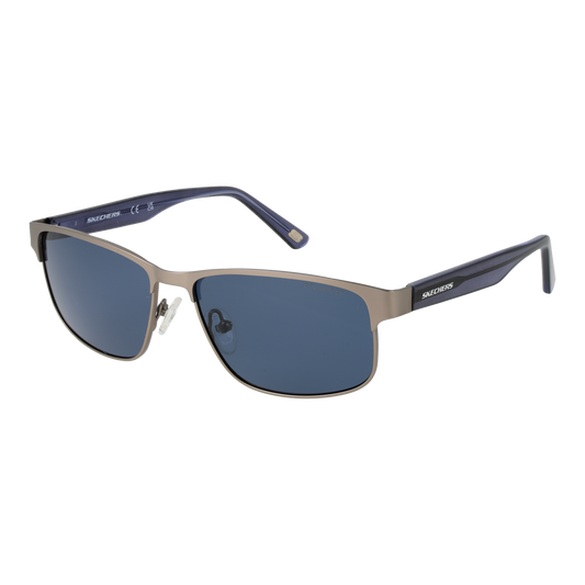 Skechers Rectangle Sunglasses Gunmetal (26002661) Men