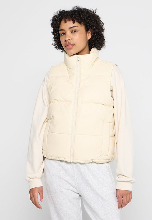 OCT1 ULTIMATE LEATHER PUFFER VEST - NA/APAC 1CC $79.95 TR Women
