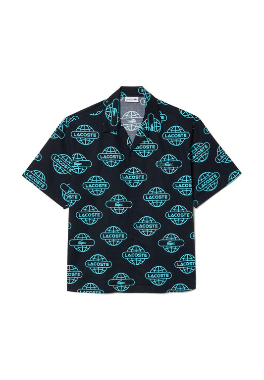 Lacoste Men's Short Sleeve Shirt Black (LA222D0B9-Q11) Men