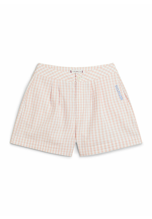 Tommy Hilfiger Gingham Check Chino Shorts (TO123C03R-J11) Kids