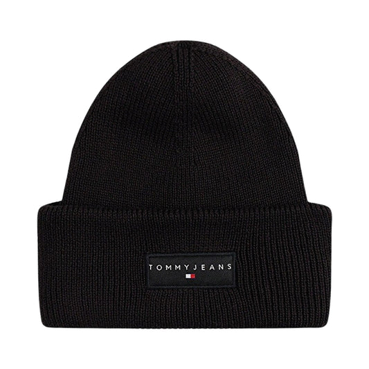 Tommy Hilfiger Linear Beanie Black (AM0AM13666-BDS) Men