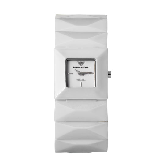 Armani Quartz Watch White (AR1436) Women